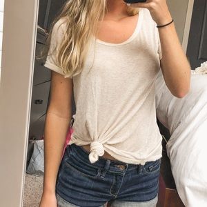 Cute tan shirt